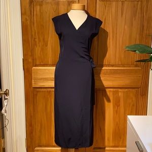 Everlane Japanese GoWeave Wrap Dress